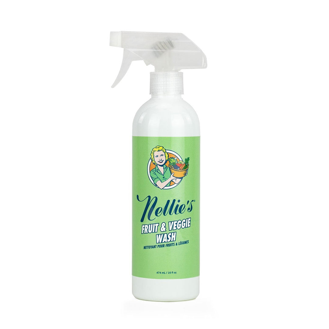 Nellie's Fruit and Veggie Wash spray bottle - 474 ml / 16 fl oz