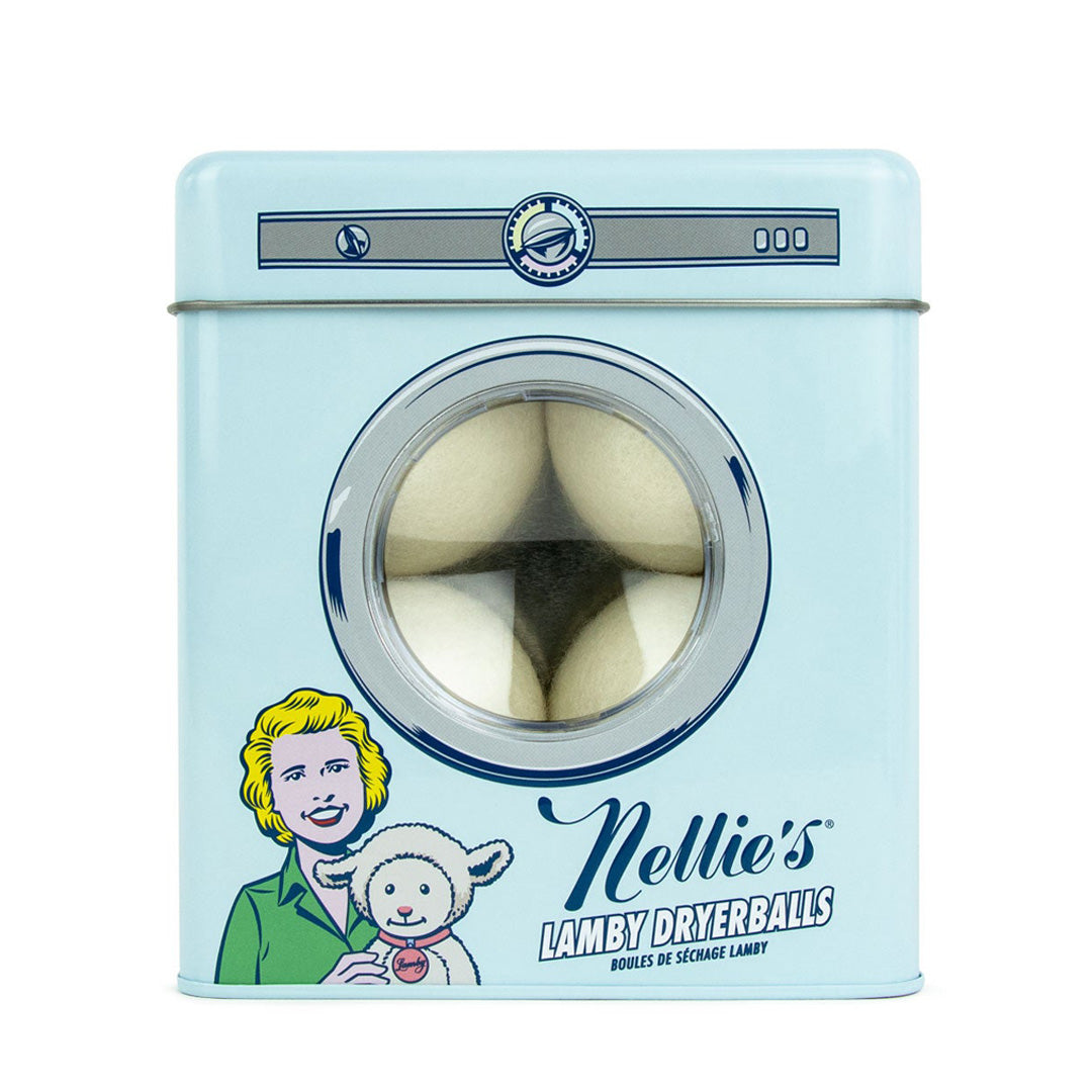 A Tin Box Nellie's Lamby Dryer Balls - 4 pack