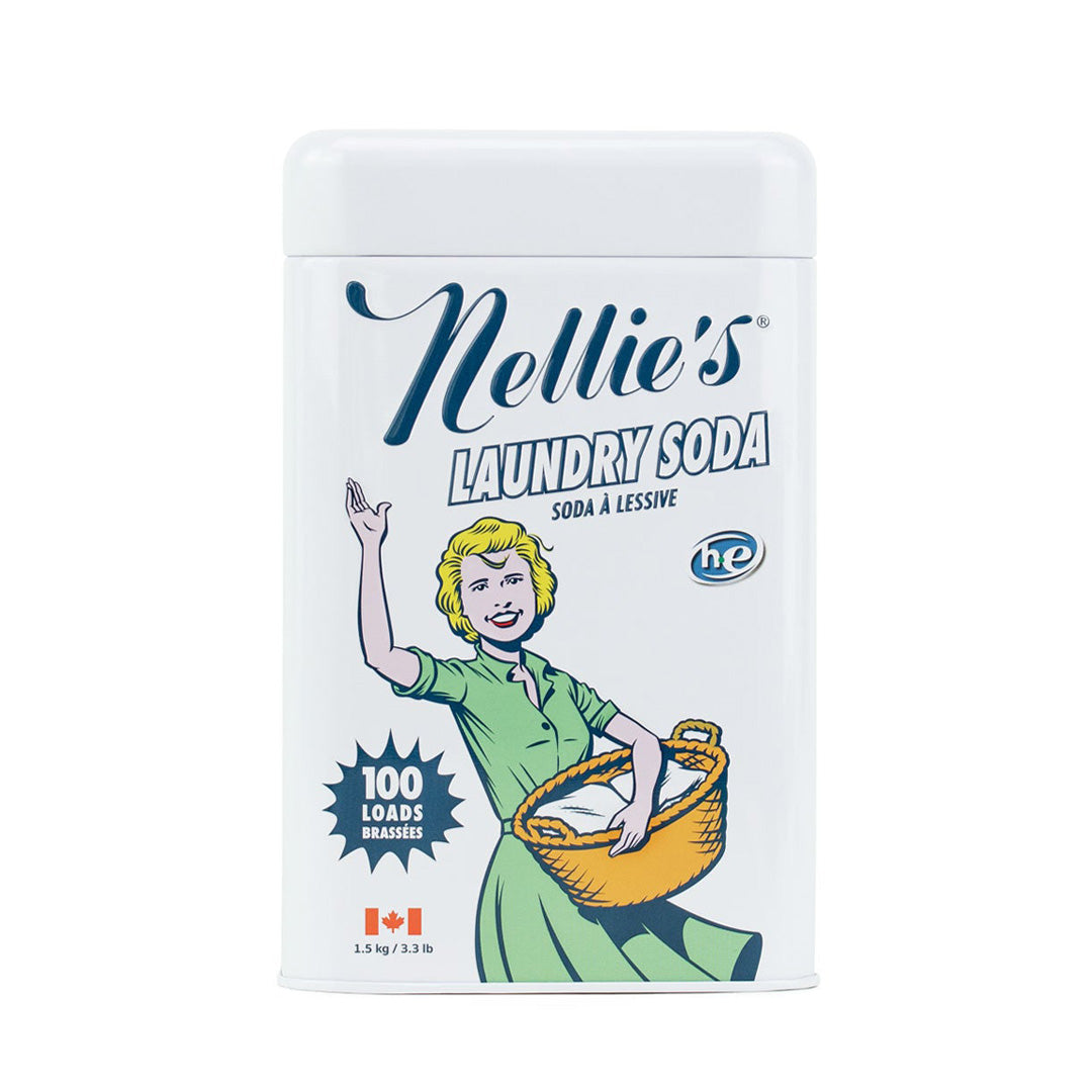 A Tin of Nellie's Laundry Soda - 100 Loads - 1.5kg/3.3lb